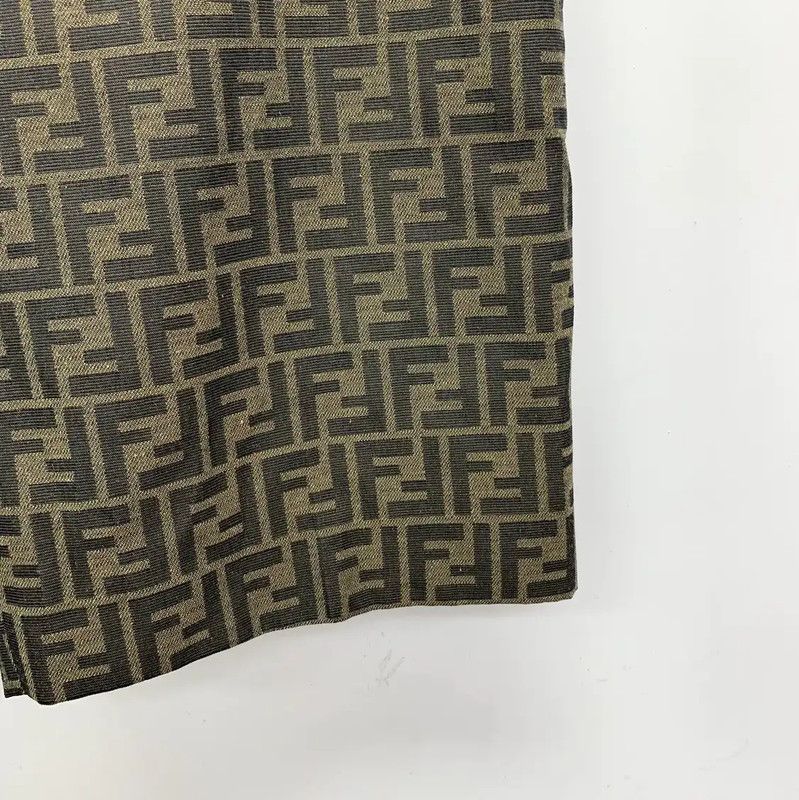 Fendi Fendi Brown Polyester Men's Shorts 0089 Size US 27 - 4 Thumbnail