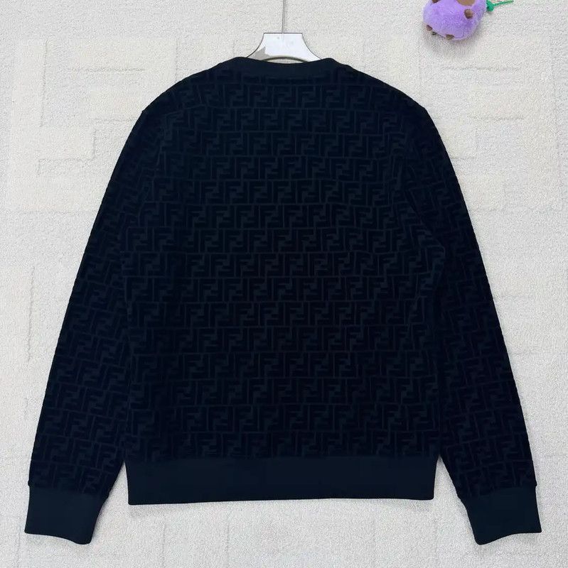 Fendi Fendi Black Men's Sweatshirt Size S 0089 Size US S / EU 44-46 / 1 - 2 Thumbnail