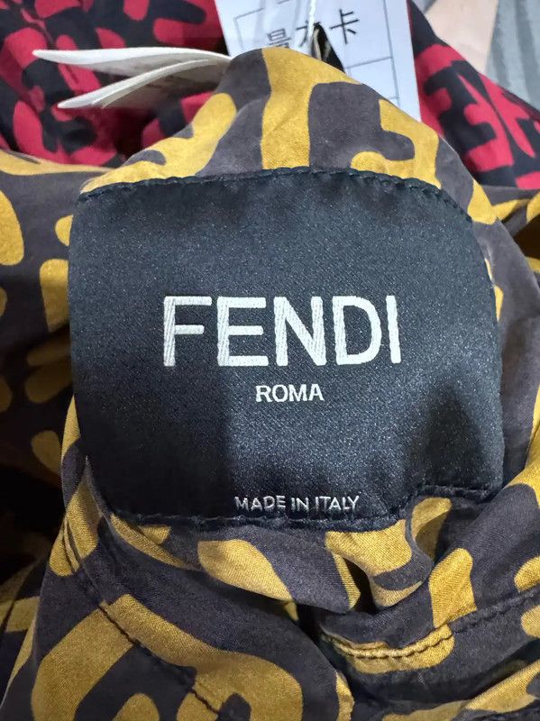 Fendi Fendi Multicolor Polyester Men's Outer Jacket 0089 Size US S / EU 44-46 / 1 - 4 Thumbnail