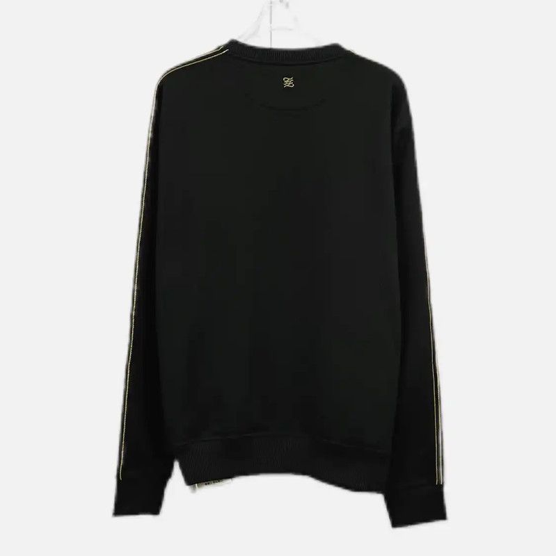 Fendi Fendi Black Cotton Long Sleeve Knit Sweater 0089 Size US S / EU 44-46 / 1 - 2 Thumbnail