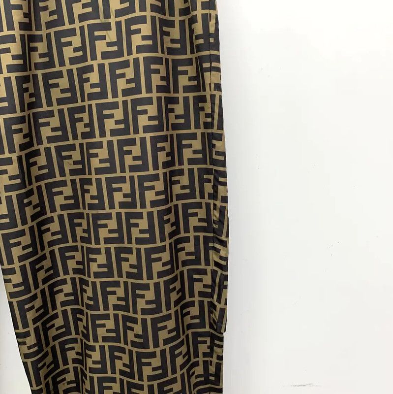 Fendi Fendi Brown Casual Pants for Men 0089 Size US 44 / EU 60 - 4 Thumbnail