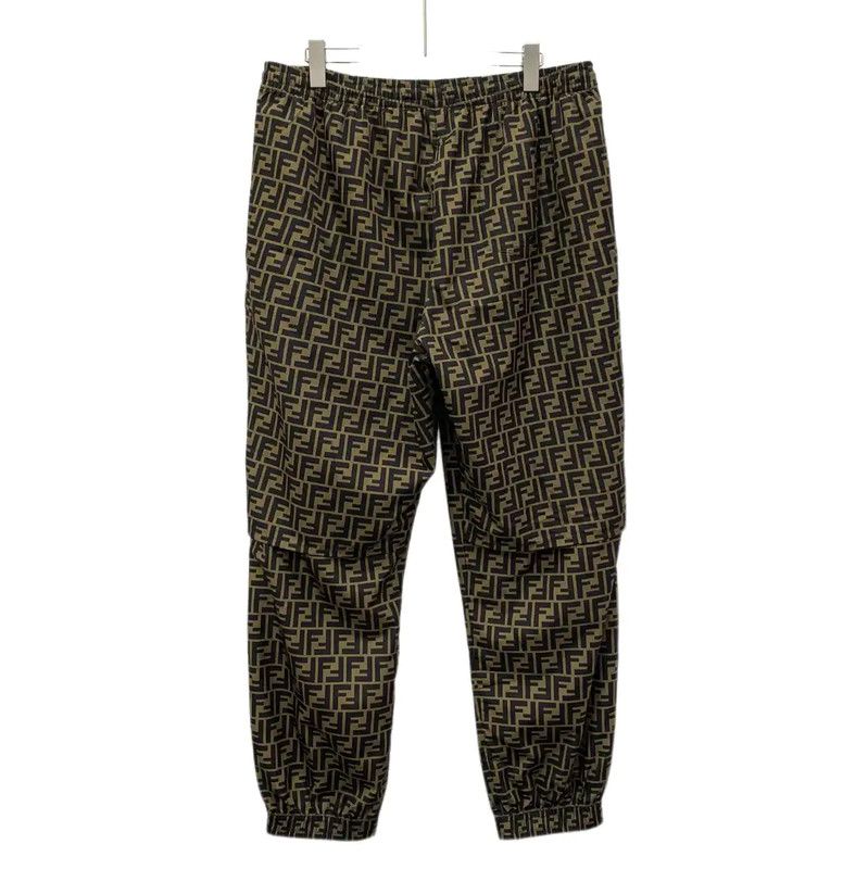 Fendi Fendi Brown Casual Pants for Men 0089 Size US 44 / EU 60 - 2 Thumbnail