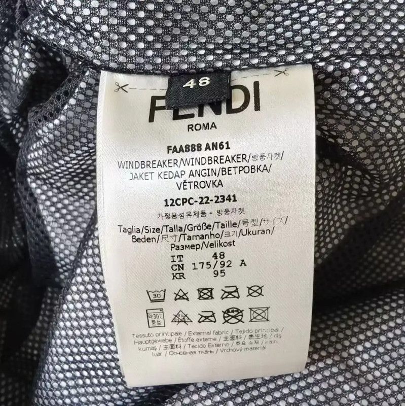 Fendi Fendi Multicolor Graphic Men's Outerwear 0089 Size US S / EU 44-46 / 1 - 4 Thumbnail