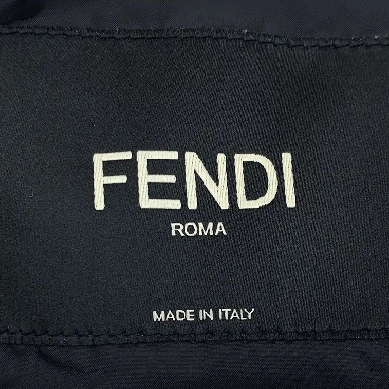Fendi Fendi Black XL Men's Outerwear with Hood 0089 Size US XL / EU 56 / 4 - 5 Thumbnail