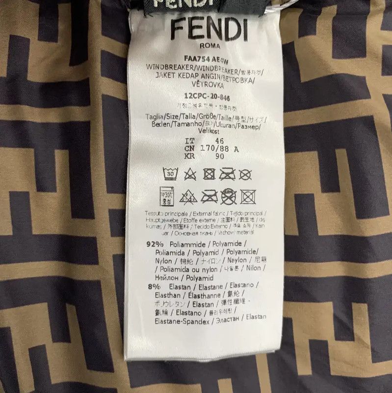Fendi FENDI White Men's Puffer Jacket 0089 Size US S / EU 44-46 / 1 - 7 Thumbnail