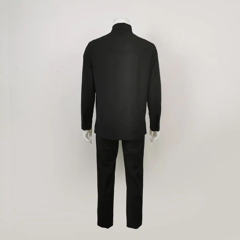 Fendi Fendi Black Polyester Logo Men's Jacket 0089 Size US M / EU 48-50 / 2 - 2 Thumbnail