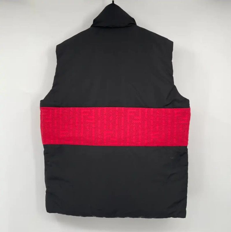 Fendi Fendi Colorblock Mens Short Down Vest 0089 Size US S / EU 44-46 / 1 - 2 Thumbnail