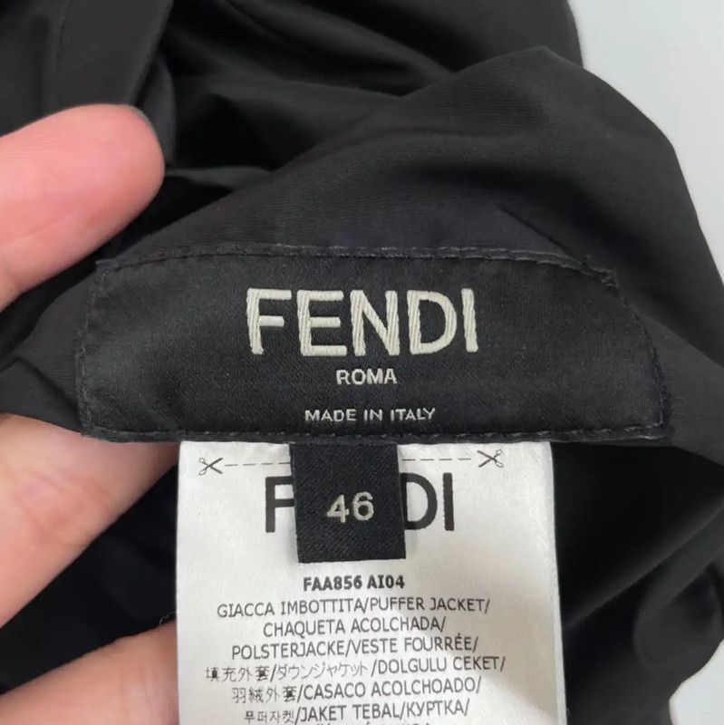Fendi Fendi Colorblock Mens Short Down Vest 0089 Size US S / EU 44-46 / 1 - 5 Thumbnail