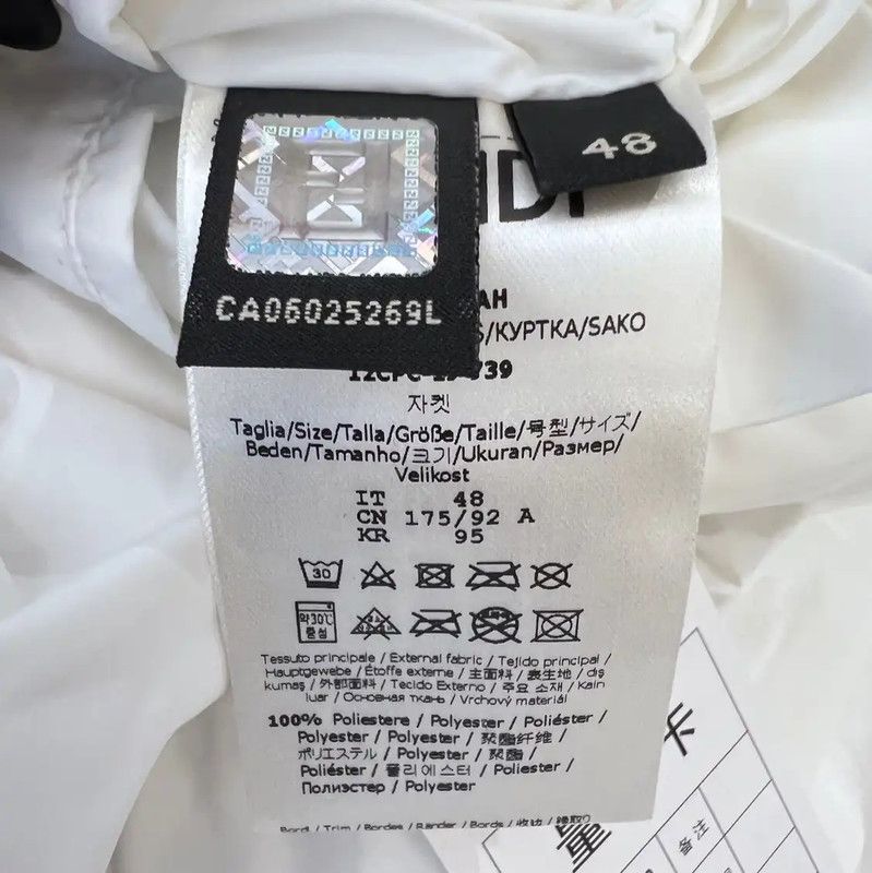 Fendi Fendi White Men's Outerwear Jacket 0089 Size US L / EU 52-54 / 3 - 6 Thumbnail