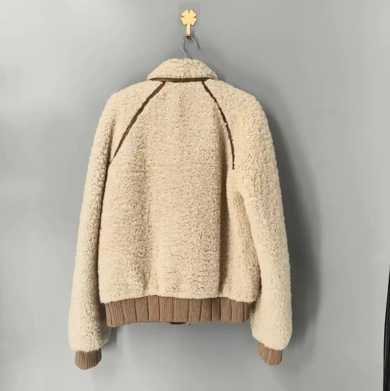 Fendi Fendi Cream Wool Men's Jacket 0089 Size US S / EU 44-46 / 1 - 2 Thumbnail