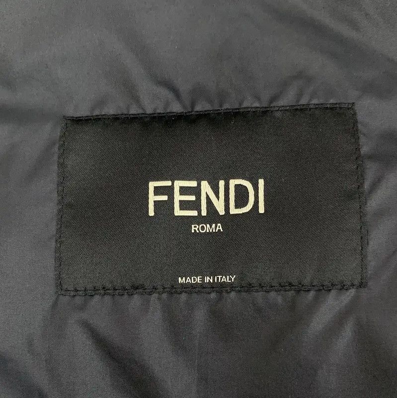 Fendi Fendi Black Polyester Men's Puffer Jacket 0089 Size US L / EU 52-54 / 3 - 5 Thumbnail