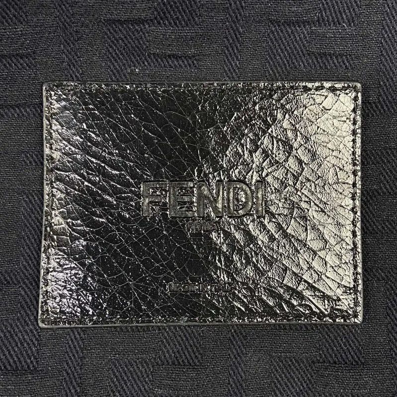 Fendi Fendi Black Leather Men's Outerwear Jacket 0089 Size US L / EU 52-54 / 3 - 4 Thumbnail