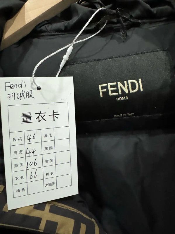 Fendi Fendi Multi-Color Men’s Down Jacket 0089 Size US S / EU 44-46 / 1 - 4 Thumbnail