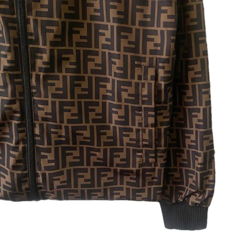 Fendi Fendi Colorblock Nylon Jacket for Men 0089 Size US XS / EU 42 / 0 - 5 Thumbnail