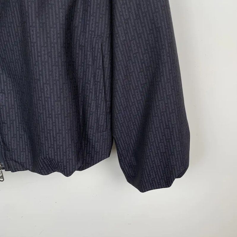 Fendi Fendi Men's Navy Wool Jacket 0089 Size US L / EU 52-54 / 3 - 4 Thumbnail