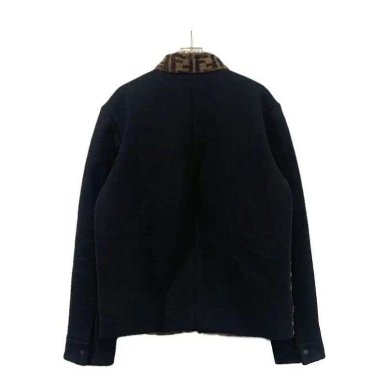 Fendi Fendi Color-Block Wool Men's Jacket 0089 Size US S / EU 44-46 / 1 - 2 Thumbnail