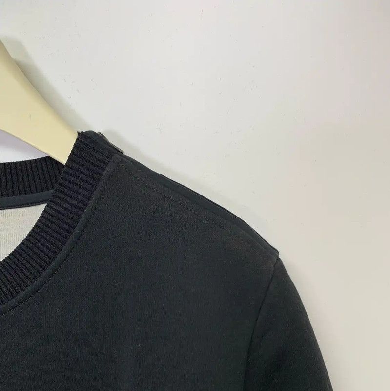 Fendi Fendi Black Women's Sweatshirt with Graphic Design 0089 Size ONE SIZE - 5 Thumbnail