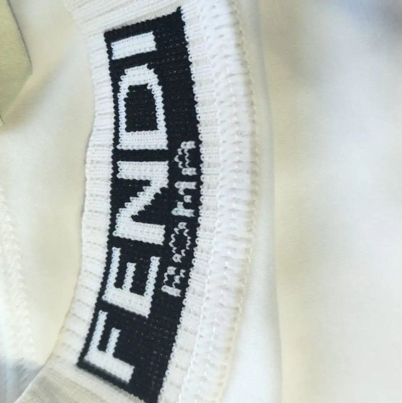 Fendi Fendi White Cotton XS Women's T-Shirt 0089 Size XS / US 0-2 / IT 36-38 - 4 Thumbnail