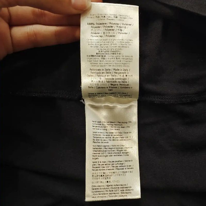Fendi Fendi Black Cotton T-Shirt for Women 0089 Size XL / US 12-14 / IT 48-50 - 7 Thumbnail