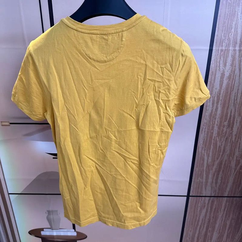 Fendi Fendi Summer Yellow Cotton Women's T-Shirt 0089 Size L / US 10 / IT 46 - 2 Thumbnail