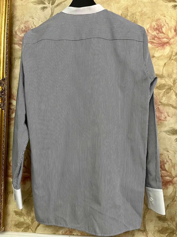 Fendi Fendi Gray Cotton Women's Shirt 0089 Size S / US 4 / IT 40 - 3 Thumbnail