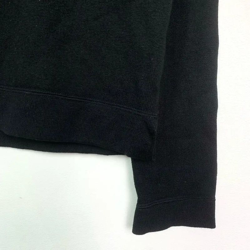 Fendi Fendi Black Wool Women's Sweatshirt with Embellishments 0089 Size M / US 6-8 / IT 42-44 - 4 Thumbnail