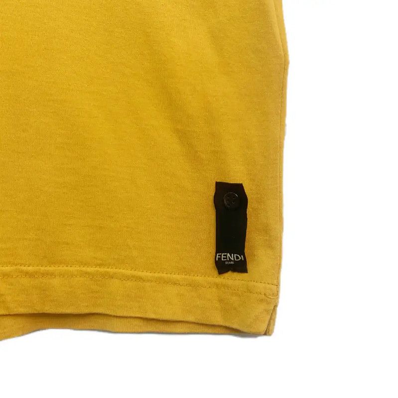Fendi Fendi Yellow Graphic Women's T-Shirt 0089 Size S / US 4 / IT 40 - 5 Thumbnail