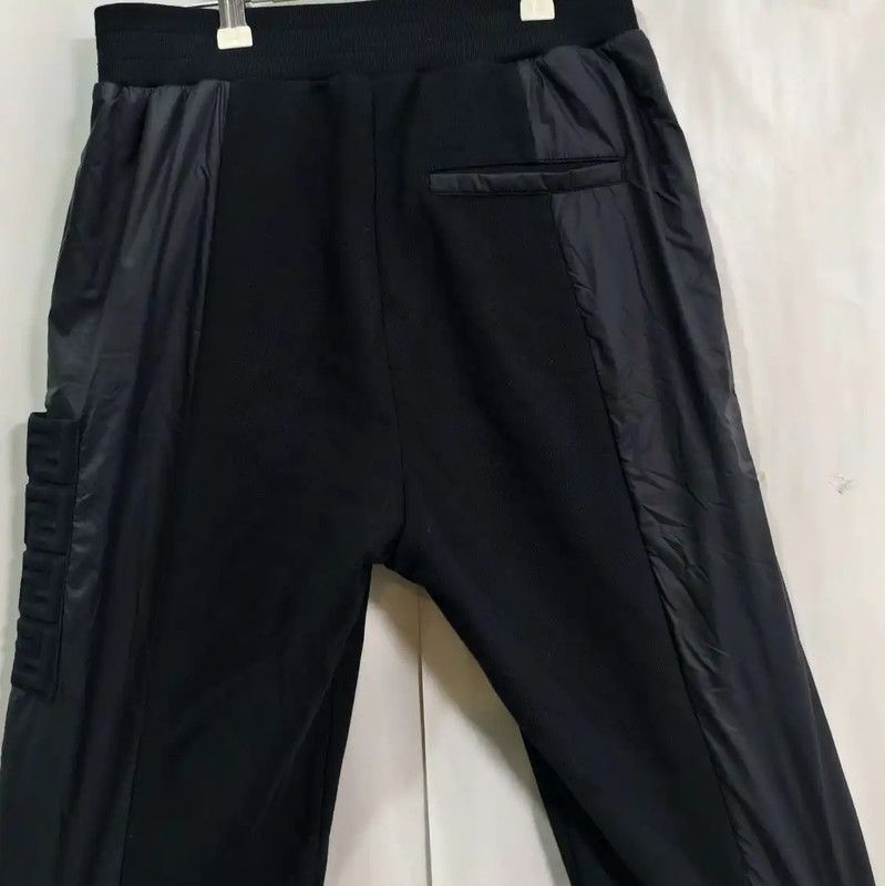 Fendi Fendi Black Logo Casual Pants for Women 0089 Size 23" - 2 Thumbnail