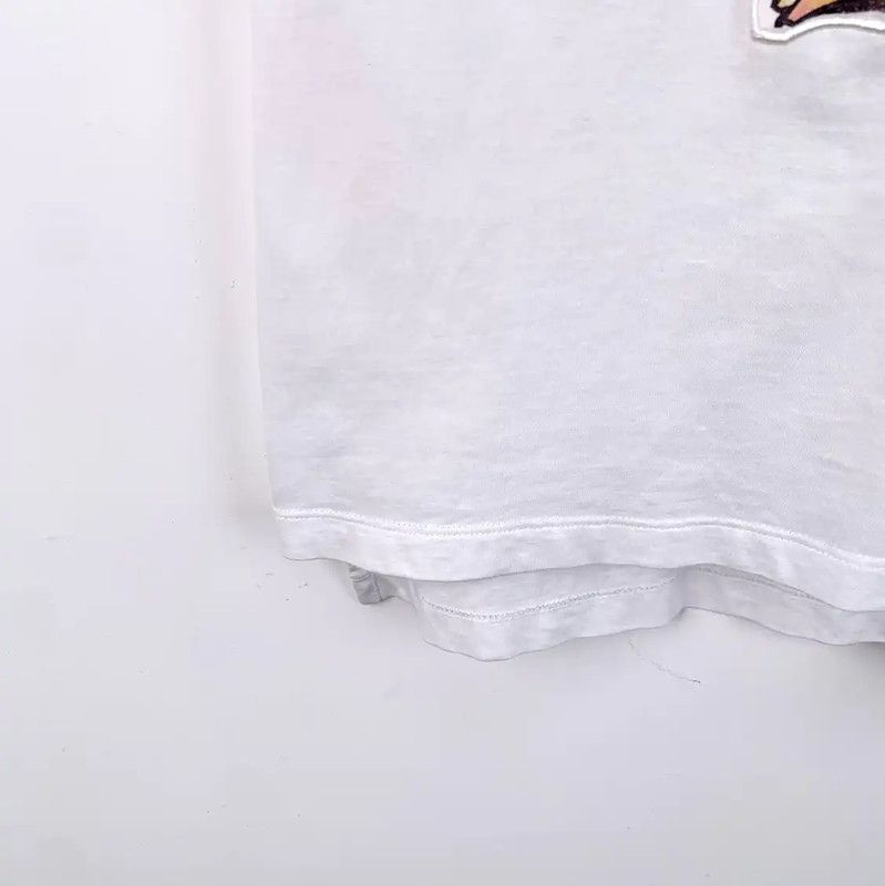 Fendi Fendi White Cotton Women's T-Shirt with Graphic 0089 Size XXS / US 00 / IT 34 - 5 Thumbnail