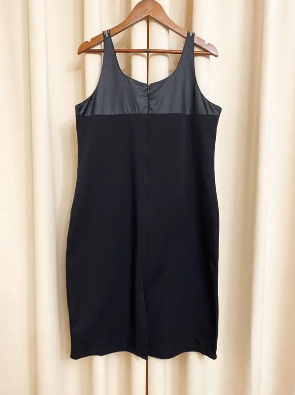 Fendi Fendi Black Long Polyester Dress for Women 0089 Size M / US 6-8 / IT 42-44 - 2 Thumbnail