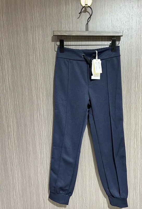 Fendi Fendi Deep Blue Logo Women's Casual Pants 0089 Size 23" - 7 Thumbnail
