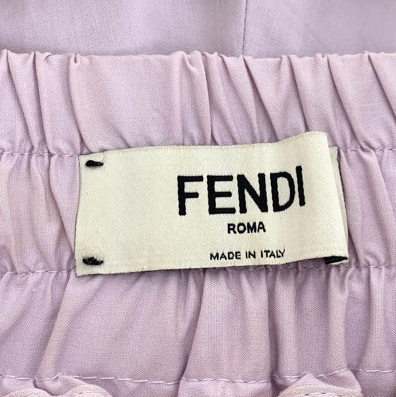 Fendi Fendi Purple Cotton Women's Shorts 0089 Size 23" - 5 Thumbnail