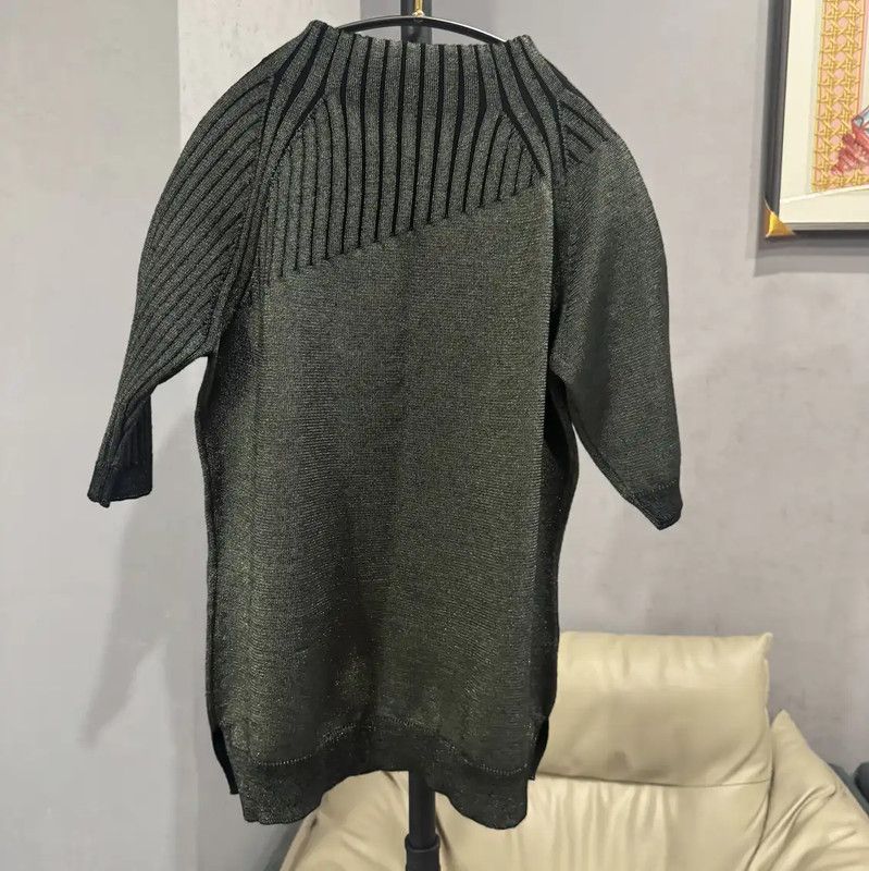 Fendi Fendi Black Knitted Sweater for Women 0089 Size M / US 6-8 / IT 42-44 - 2 Thumbnail