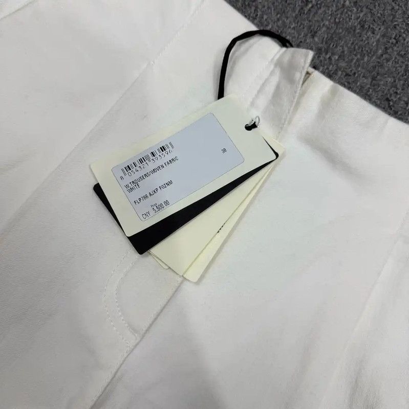 Fendi Fendi White Cotton Women's Shorts 0089 Size 23" - 3 Thumbnail