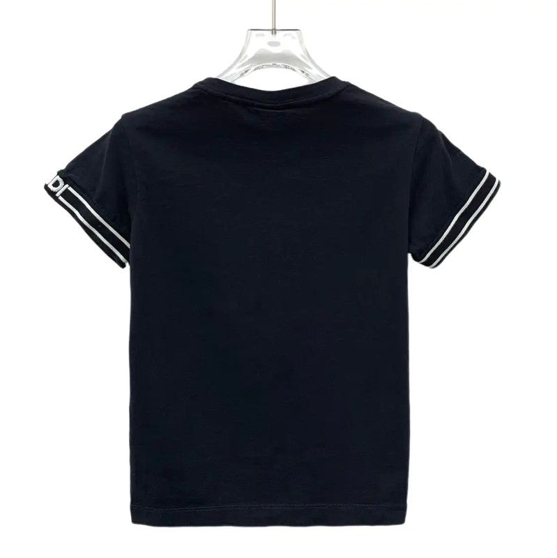 Fendi Fendi Black Cotton Women's T-Shirt 0089 Size S / US 4 / IT 40 - 2 Thumbnail