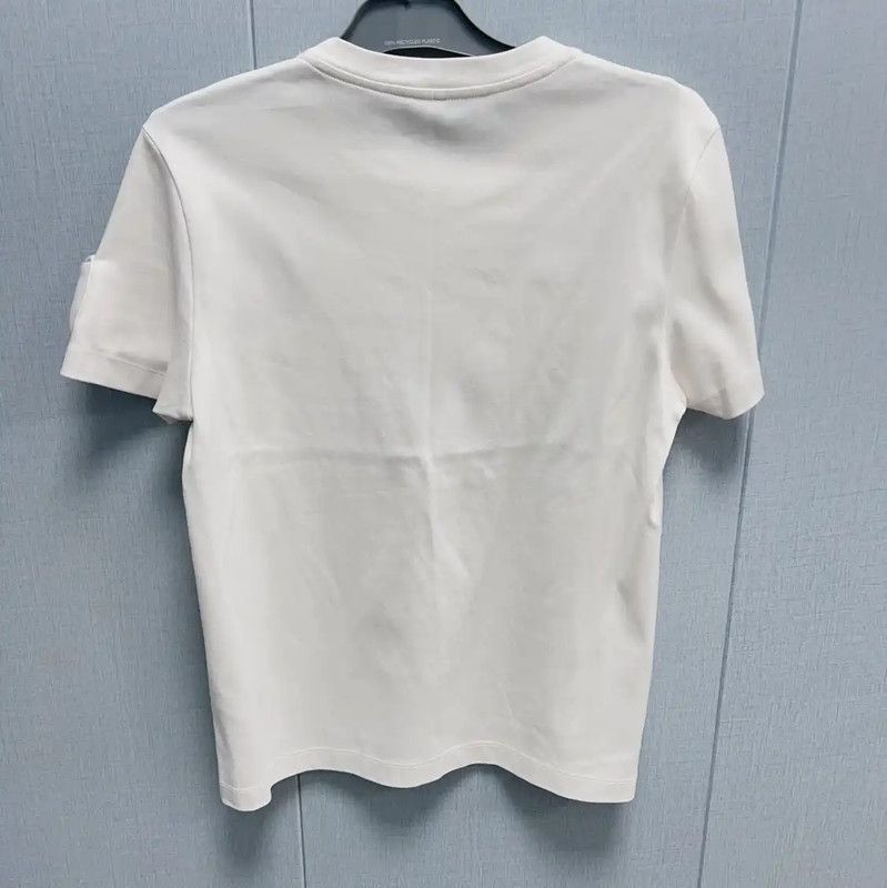Fendi Fendi Summer White Cotton T-Shirt for Women 0089 Size M / US 6-8 / IT 42-44 - 2 Thumbnail