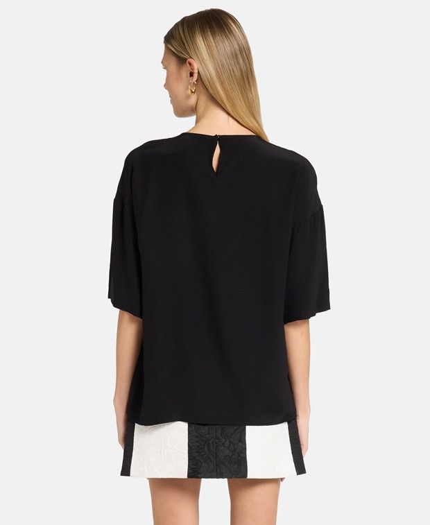 Dolce & Gabbana Silk blouse Size XXL / US 16-18 / IT 52-54 - 2 Thumbnail