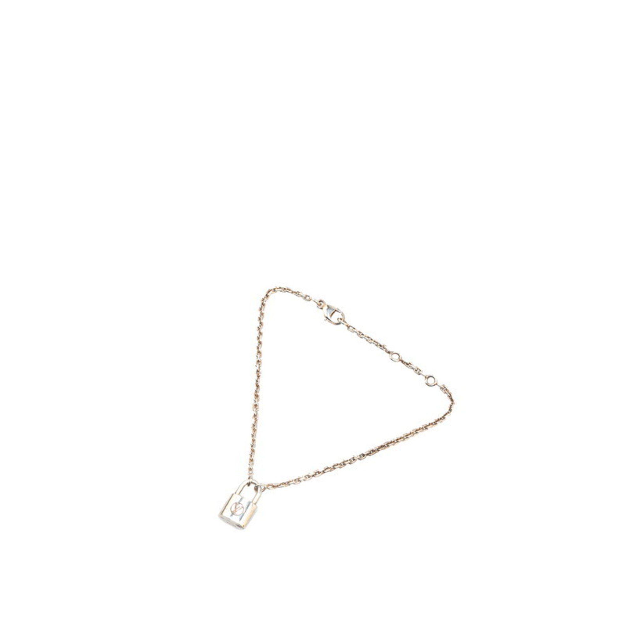 Louis Vuitton Louis Vuitton UNICEF Lockit Bracelet Q95450 SV925 Silver Women's LOUIS VUITTON Size ONE SIZE - 2 Thumbnail