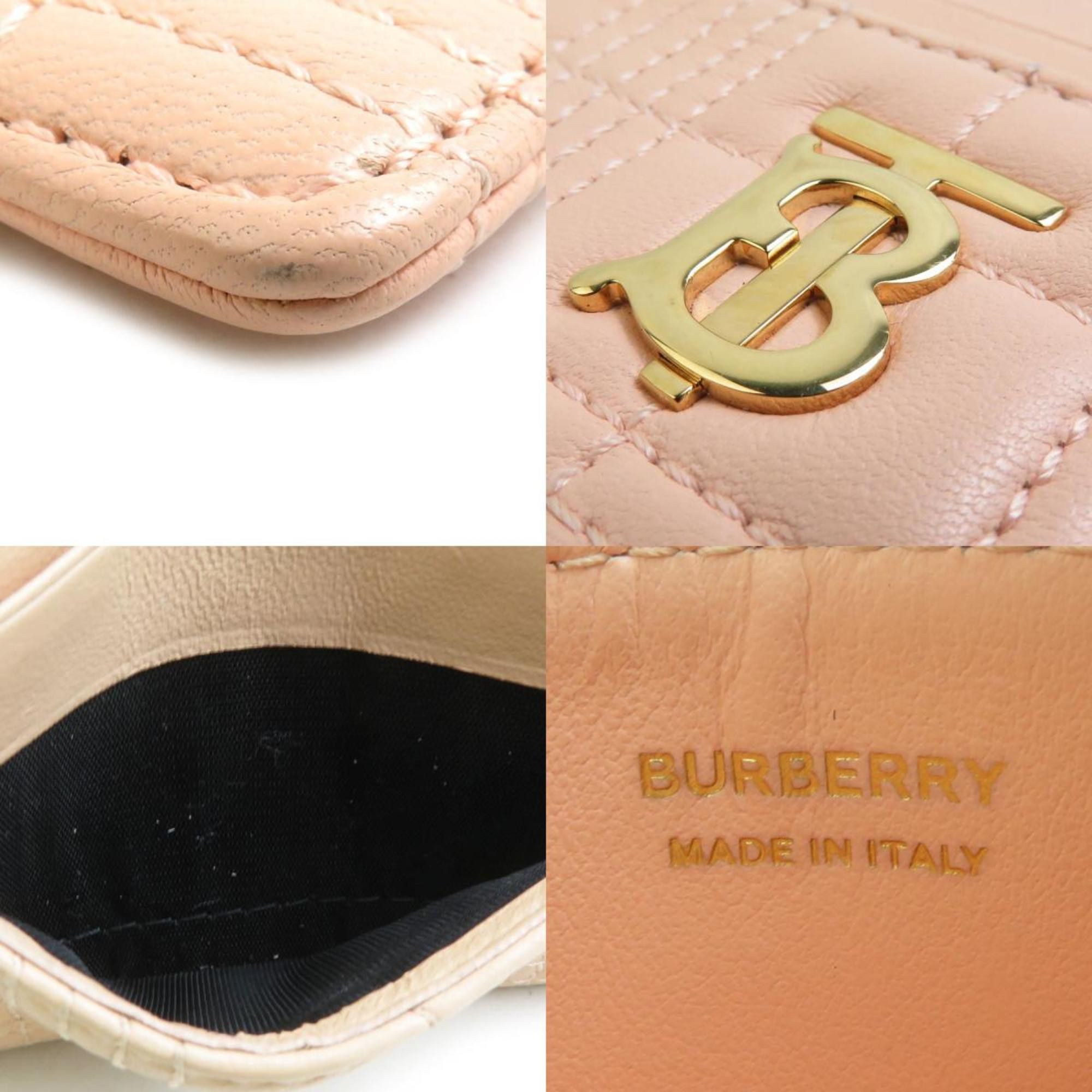Burberry Burberry Women's Leather Card Case in Light Coral Orange (h31527a) Size ONE SIZE - 5 Thumbnail