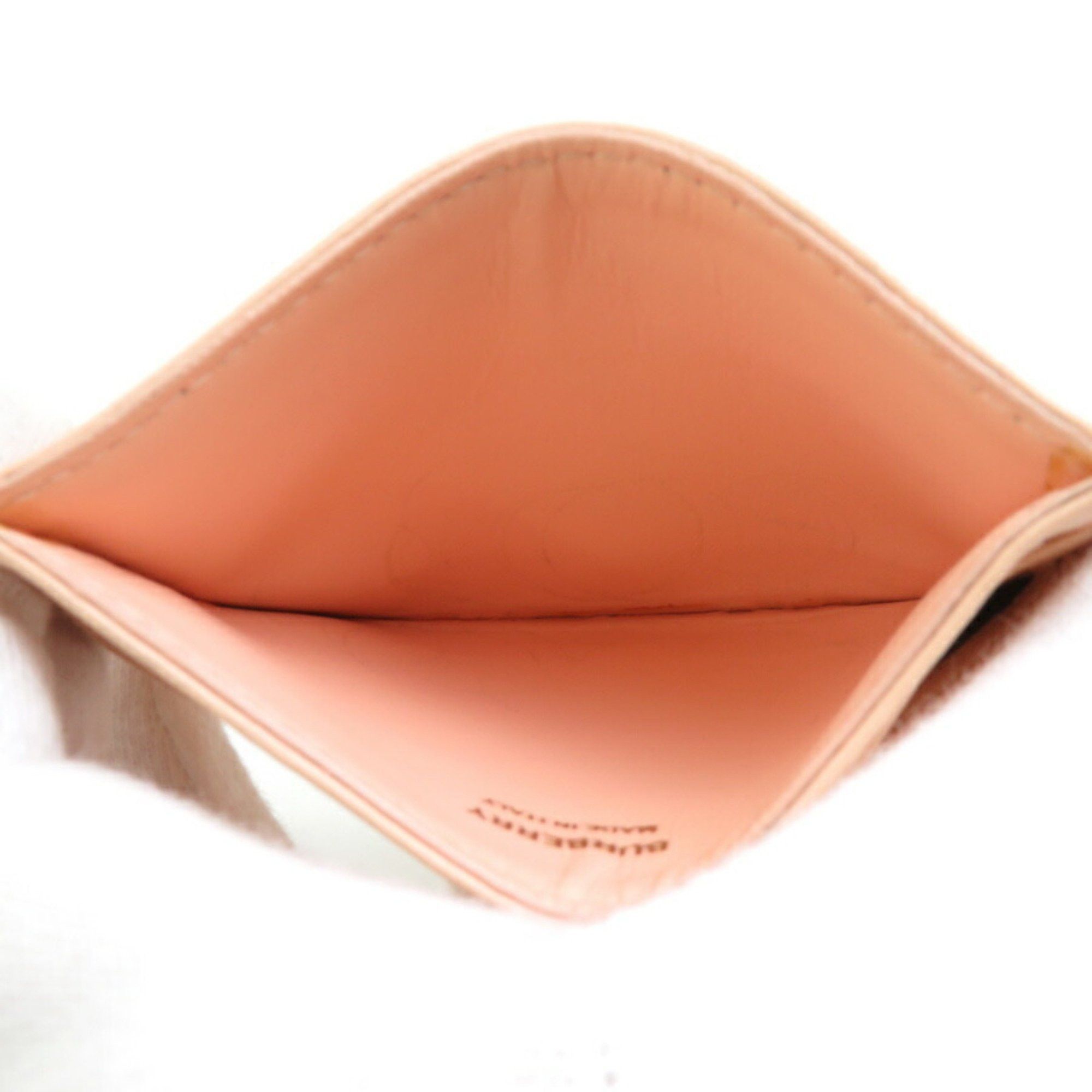 Burberry Burberry Women's Leather Card Case in Light Coral Orange (h31527a) Size ONE SIZE - 3 Thumbnail