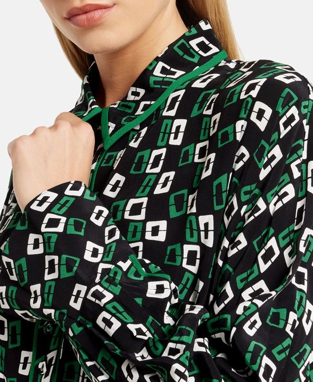 Diane von Furstenberg Long-sleeved blouse Size M / US 6-8 / IT 42-44 - 3 Thumbnail