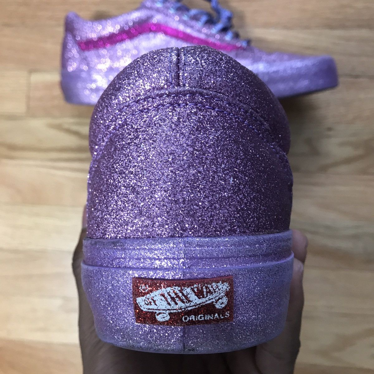 Opening Ceremony Vans x Opening Ceremony Old School Glitter Pink Size 12 Size US 12 / EU 45 - 2 Thumbnail