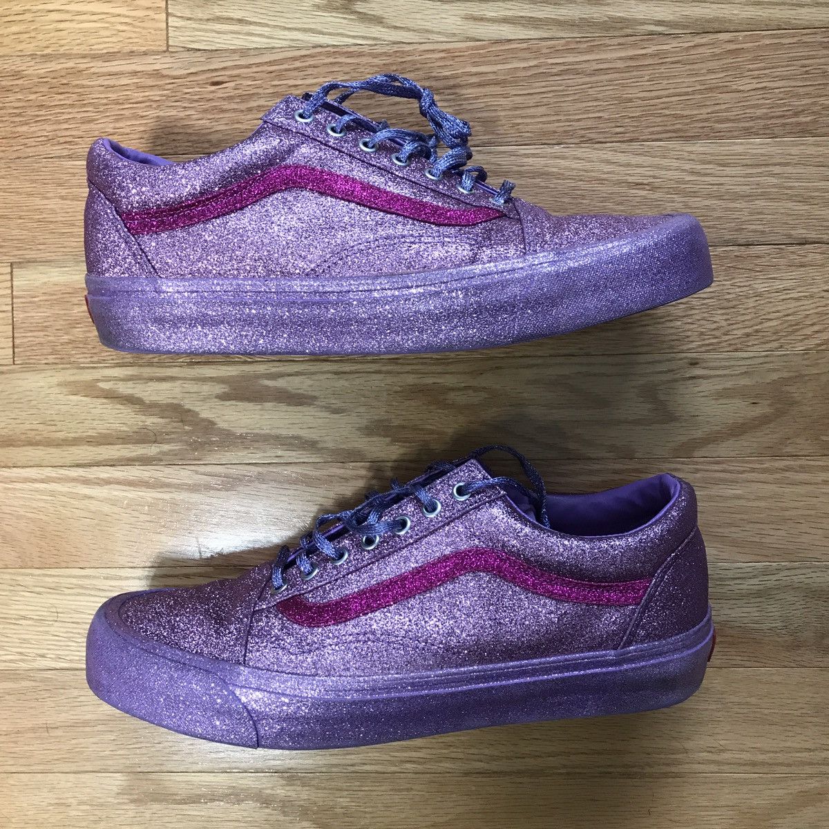 Opening Ceremony Vans x Opening Ceremony Old School Glitter Pink Size 12 Size US 12 / EU 45 - 1 Thumbnail