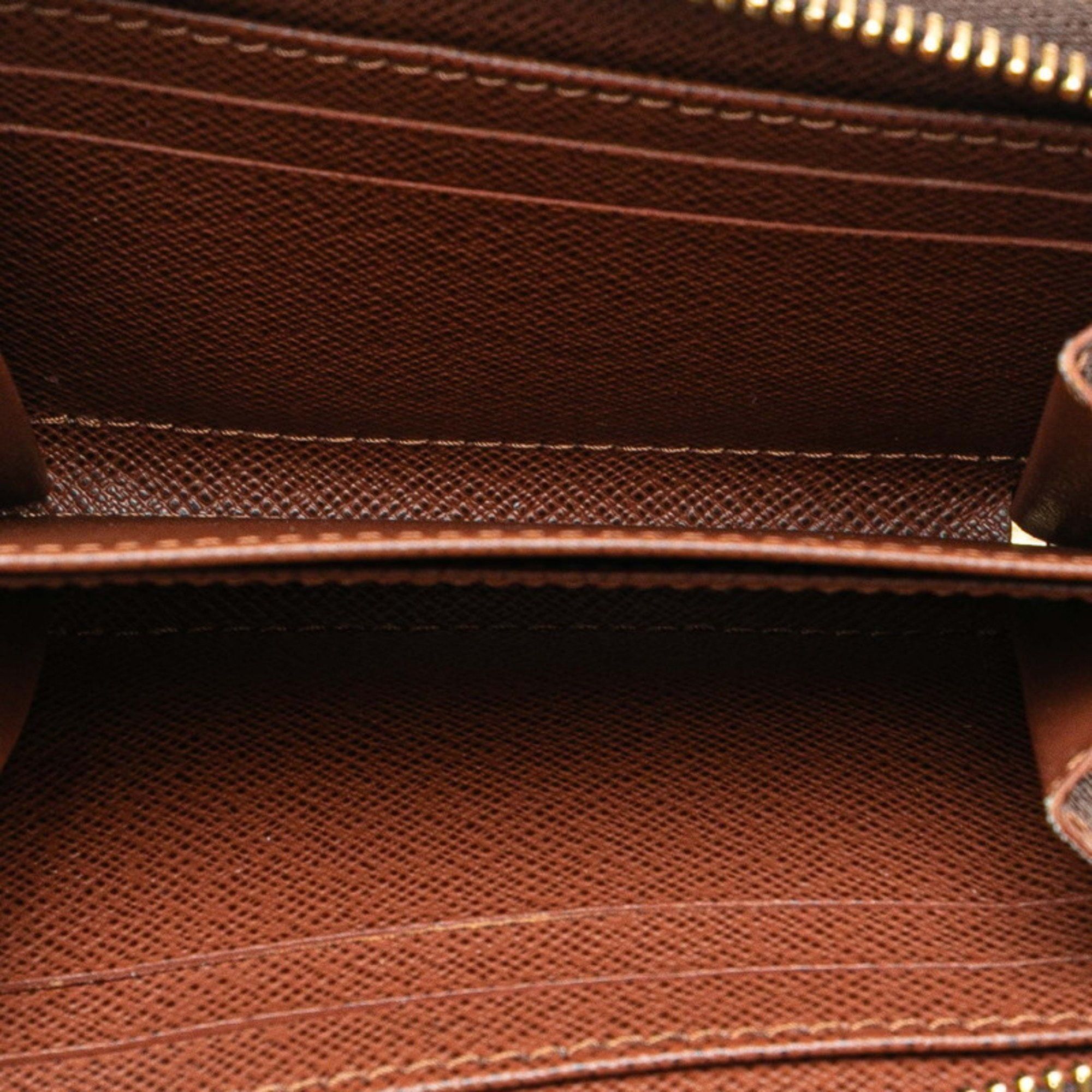 Louis Vuitton Louis Vuitton Monogram Zippy Coin Purse, Wallet/Coin Case/Business Card Case/Card Case M60067, Brown Leather, Women's, LOUIS VUITTON Size ONE SIZE - 7 Thumbnail