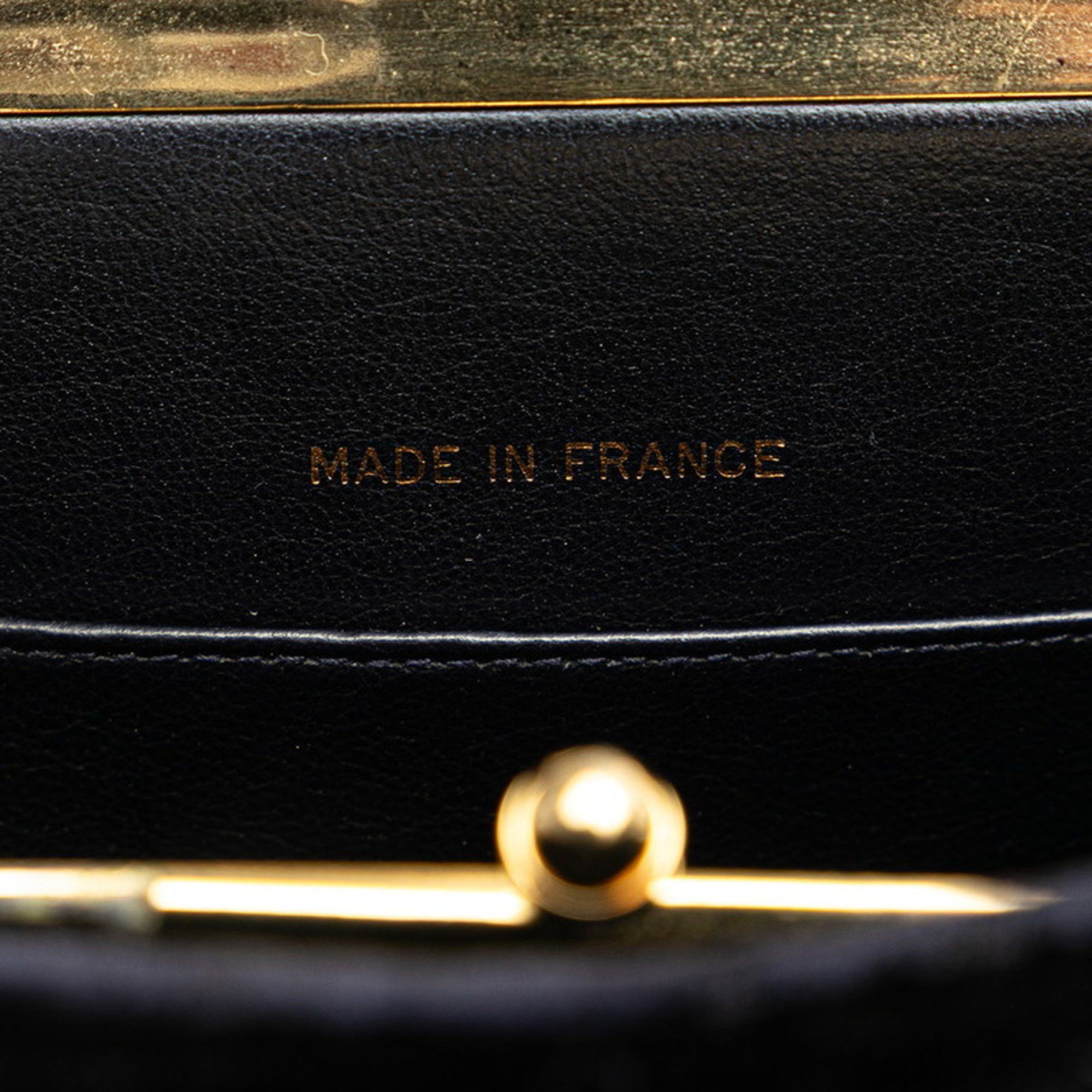 Chanel CHANEL Matelasse Coco Mark Chain Tote Bag Navy Suede Women's Size ONE SIZE - 13 Thumbnail