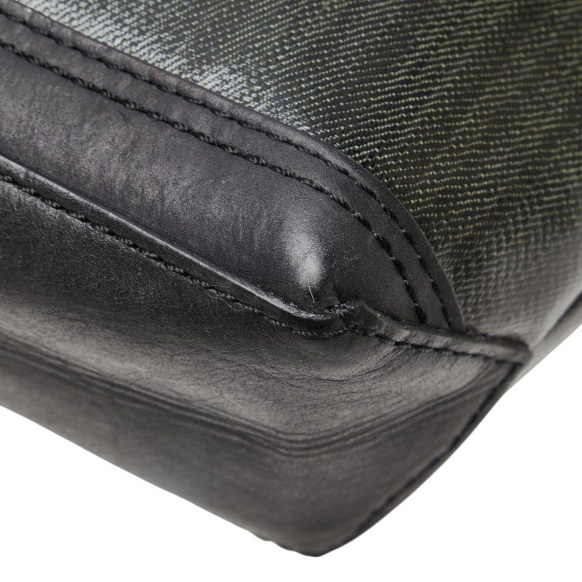 Marc Jacobs Marc Jacobs Pouch Khaki Black Leather Women's MARC JACOBS Size ONE SIZE - 6 Thumbnail