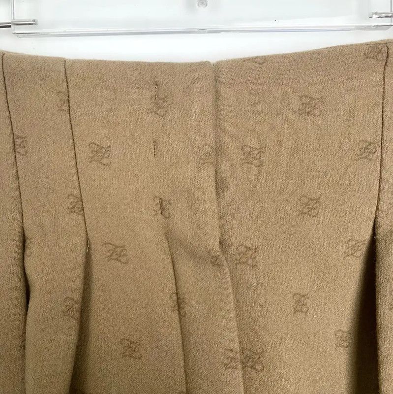Fendi Fendi Brown Cotton Women's Shorts XS 0089 Size 22" - 3 Thumbnail