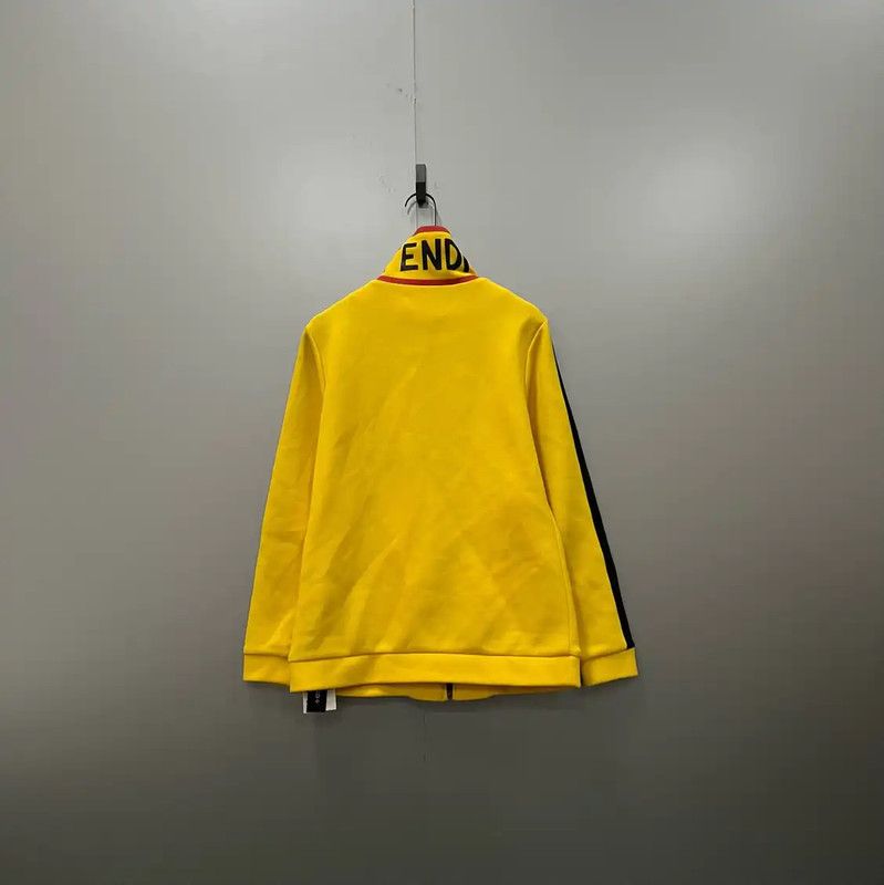 Fendi Fendi Yellow Spring Autumn Cotton Women's Jacket 0089 Size ONE SIZE - 2 Thumbnail