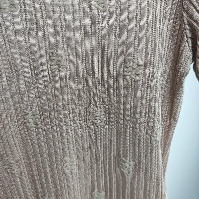 Fendi Fendi Summer Light Brown Women's T-Shirt 0089 Size S / US 4 / IT 40 - 3 Thumbnail