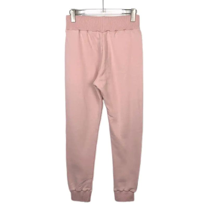 Fendi Fendi Pink Cotton Casual Pants for Women 0089 Size 23" - 2 Thumbnail